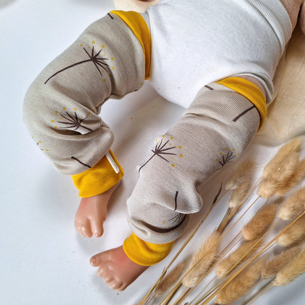 Luftige Stulpen aus Wolle Seide Jersey für Babys und Kinder