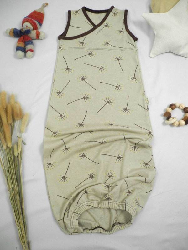 Dünner Schlafsack aus Wolle Seide Jersey
